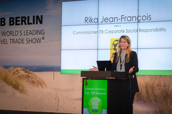 Green Destinations Story Awards - ITB Berlin - Rika Jean Francois